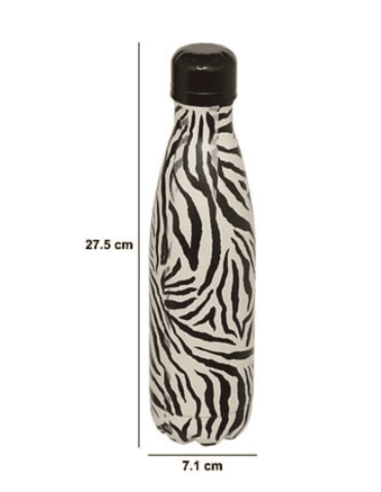 Bouteille isotherme inox WILD Zebre