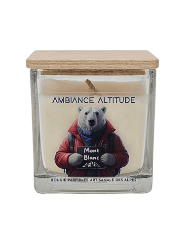 Bougie ambiance altitude MONT BLANC 90g